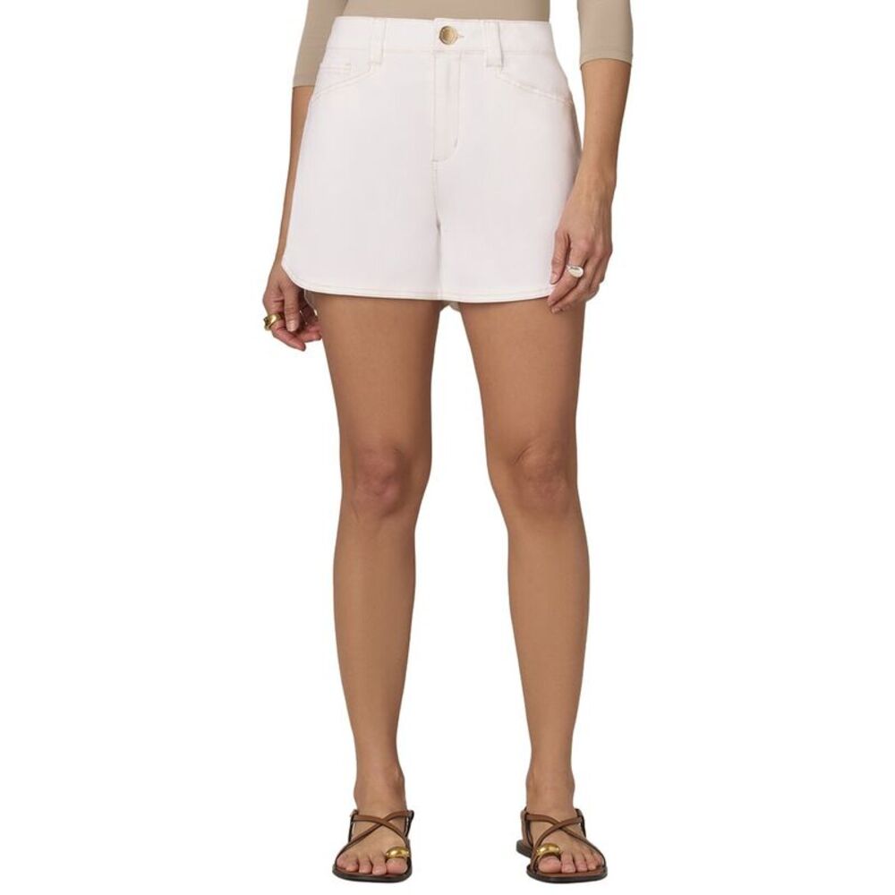 Wit & Wisdom White High-Rise Denim Shorts